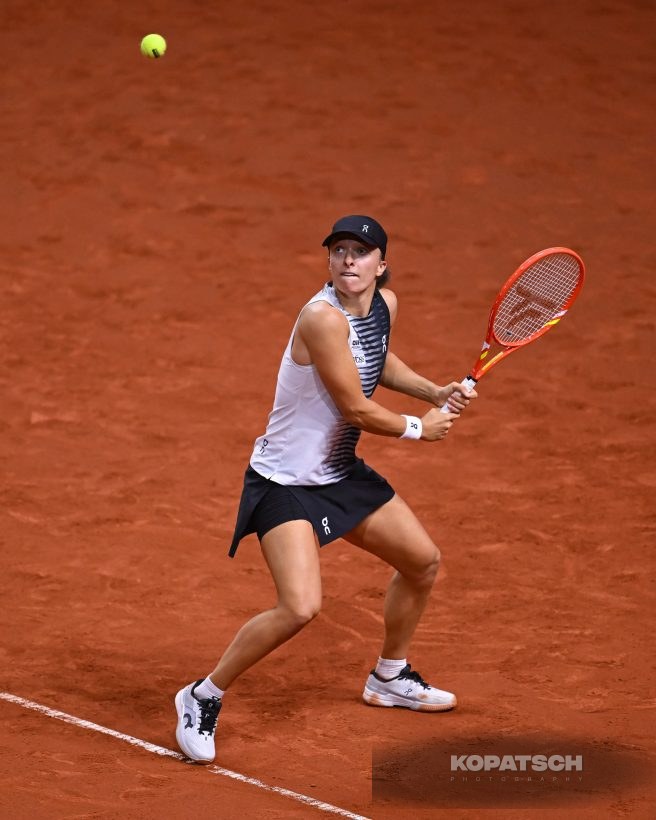 during the Women’s Singles quarterfinal — 2026 Stuttgart PTGP