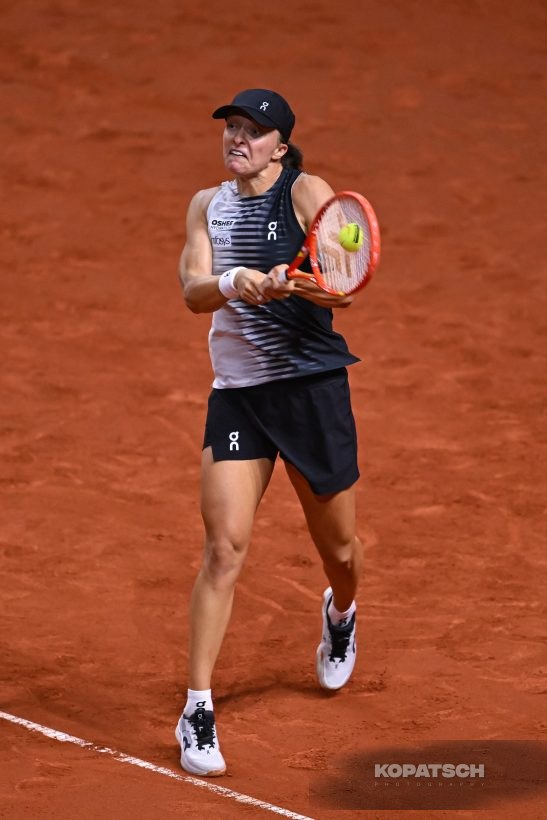during the Women’s Singles quarterfinal — 2026 Stuttgart PTGP