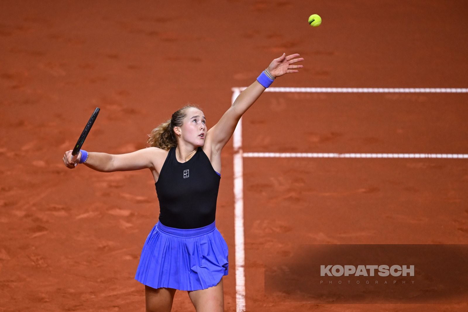 during the Women’s Singles quarterfinal — 2026 Stuttgart PTGP