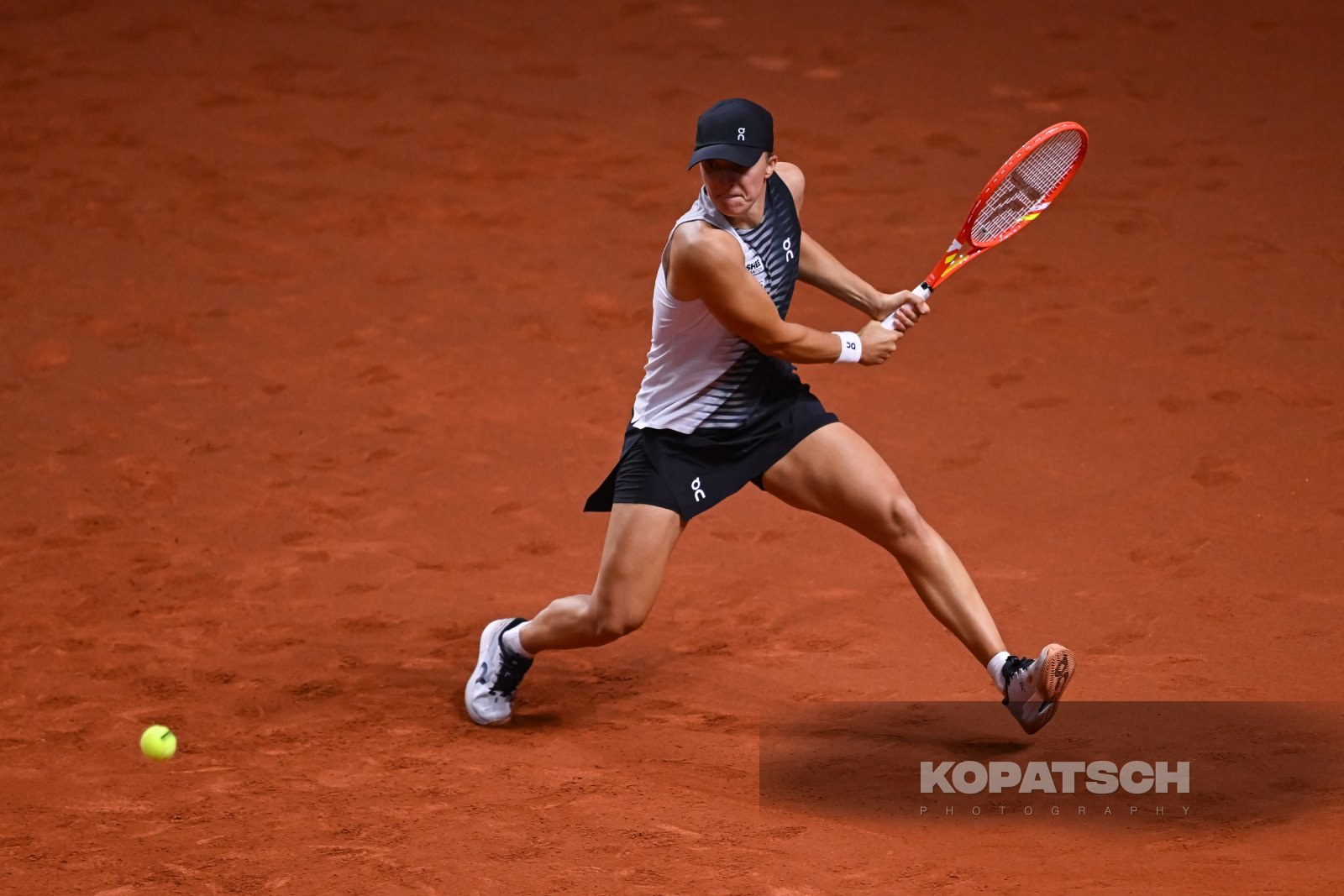 during the Women’s Singles quarterfinal — 2026 Stuttgart PTGP