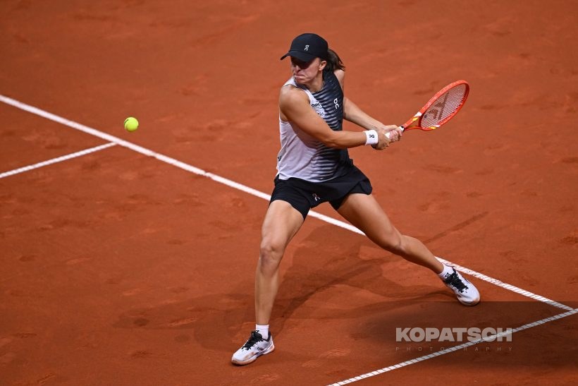 during the Women’s Singles quarterfinal — 2026 Stuttgart PTGP