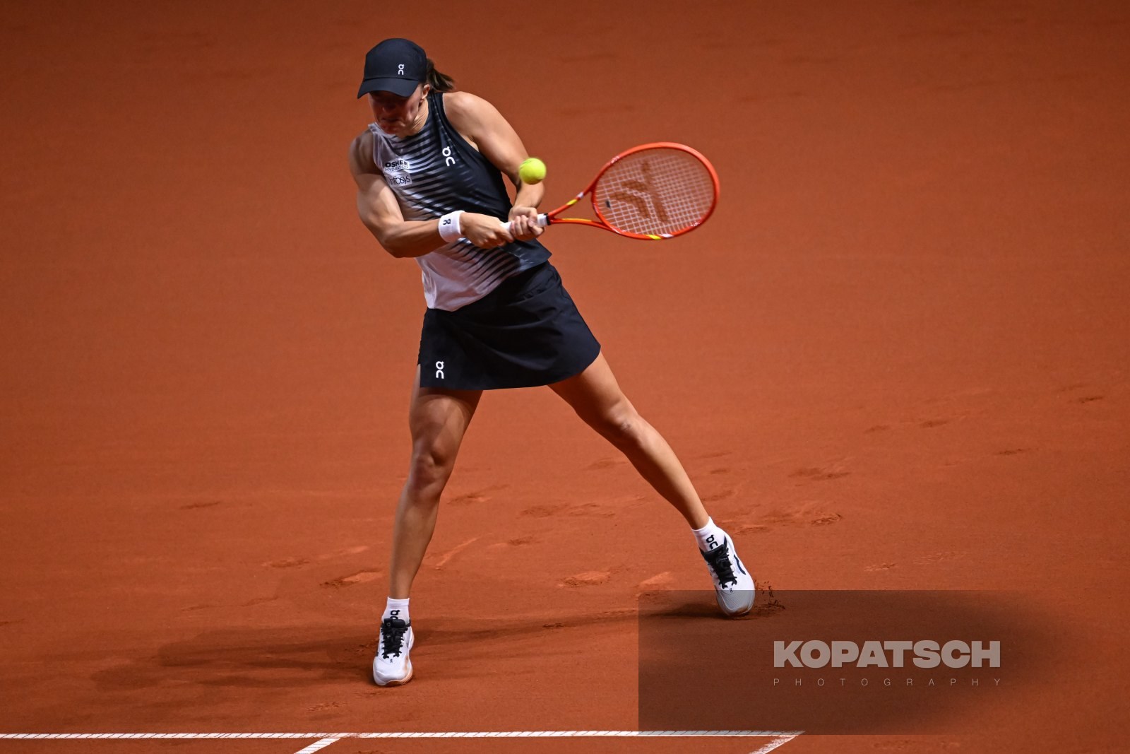 during the Women’s Singles quarterfinal — 2026 Stuttgart PTGP