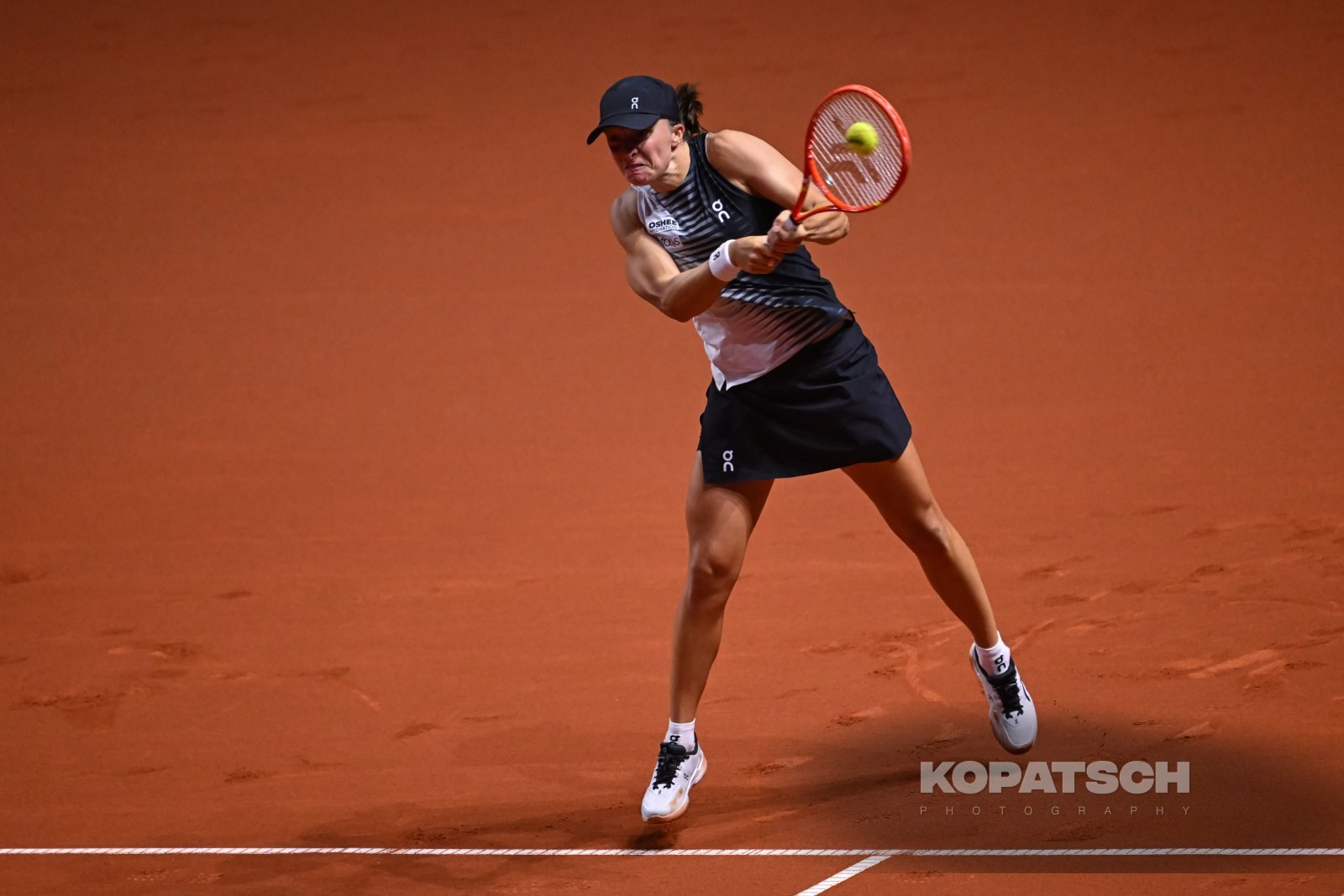during the Women’s Singles quarterfinal — 2026 Stuttgart PTGP