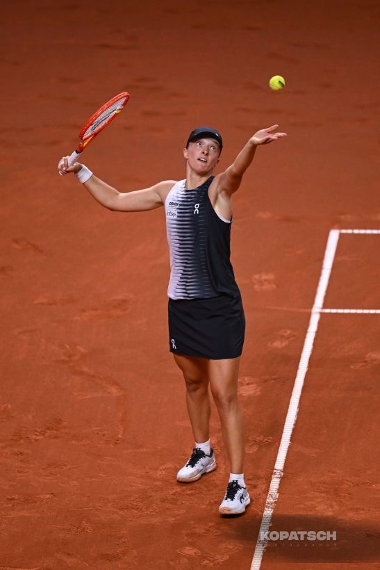 during the Women’s Singles quarterfinal — 2026 Stuttgart PTGP