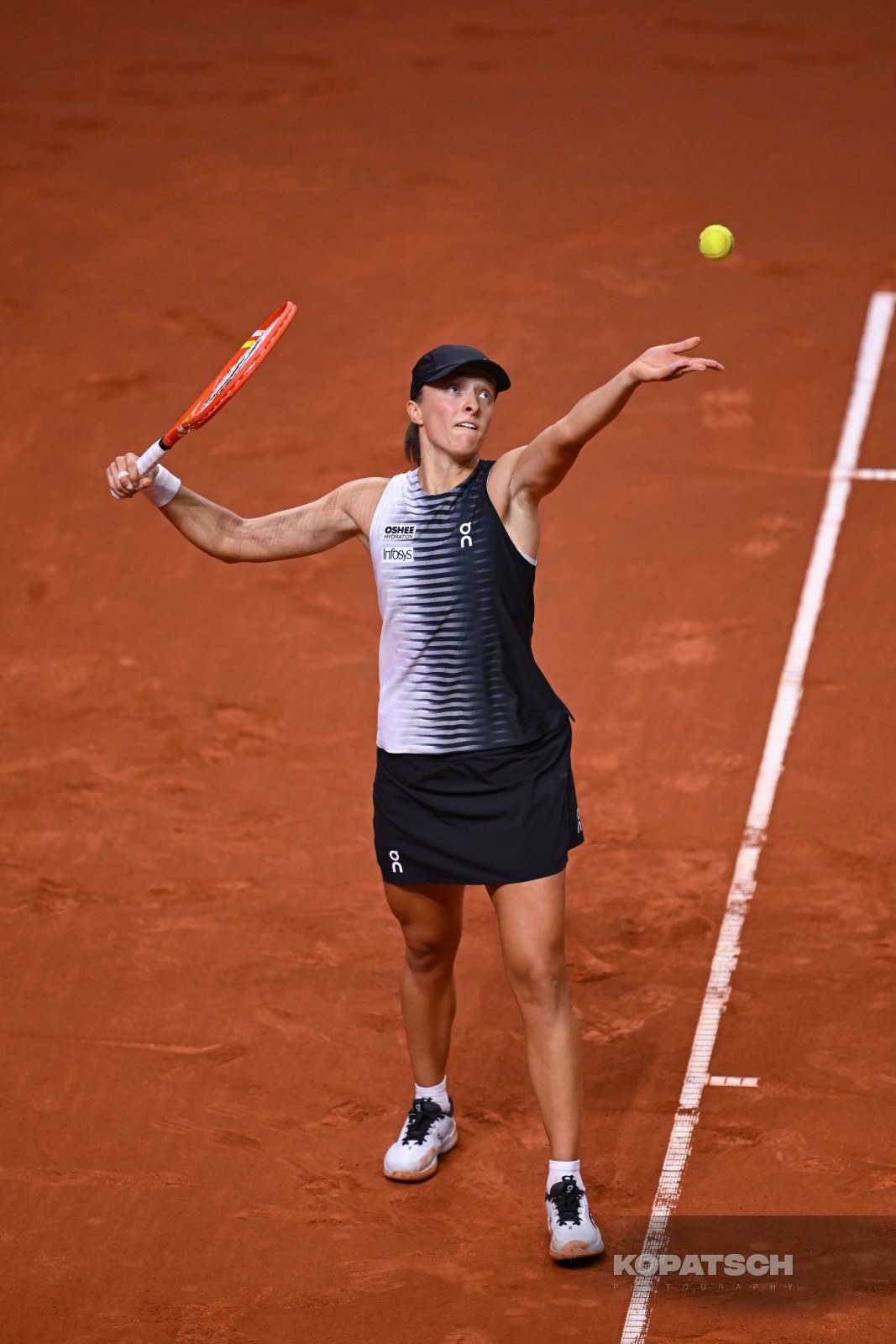 during the Women’s Singles quarterfinal — 2026 Stuttgart PTGP