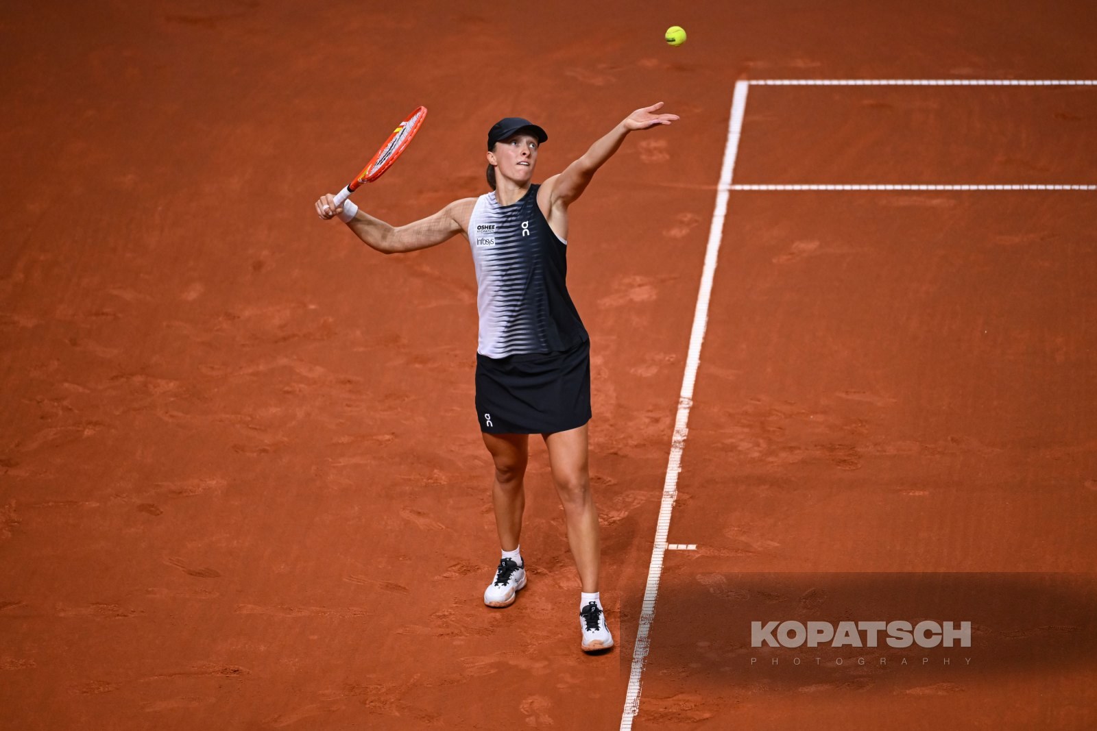 during the Women’s Singles quarterfinal — 2026 Stuttgart PTGP