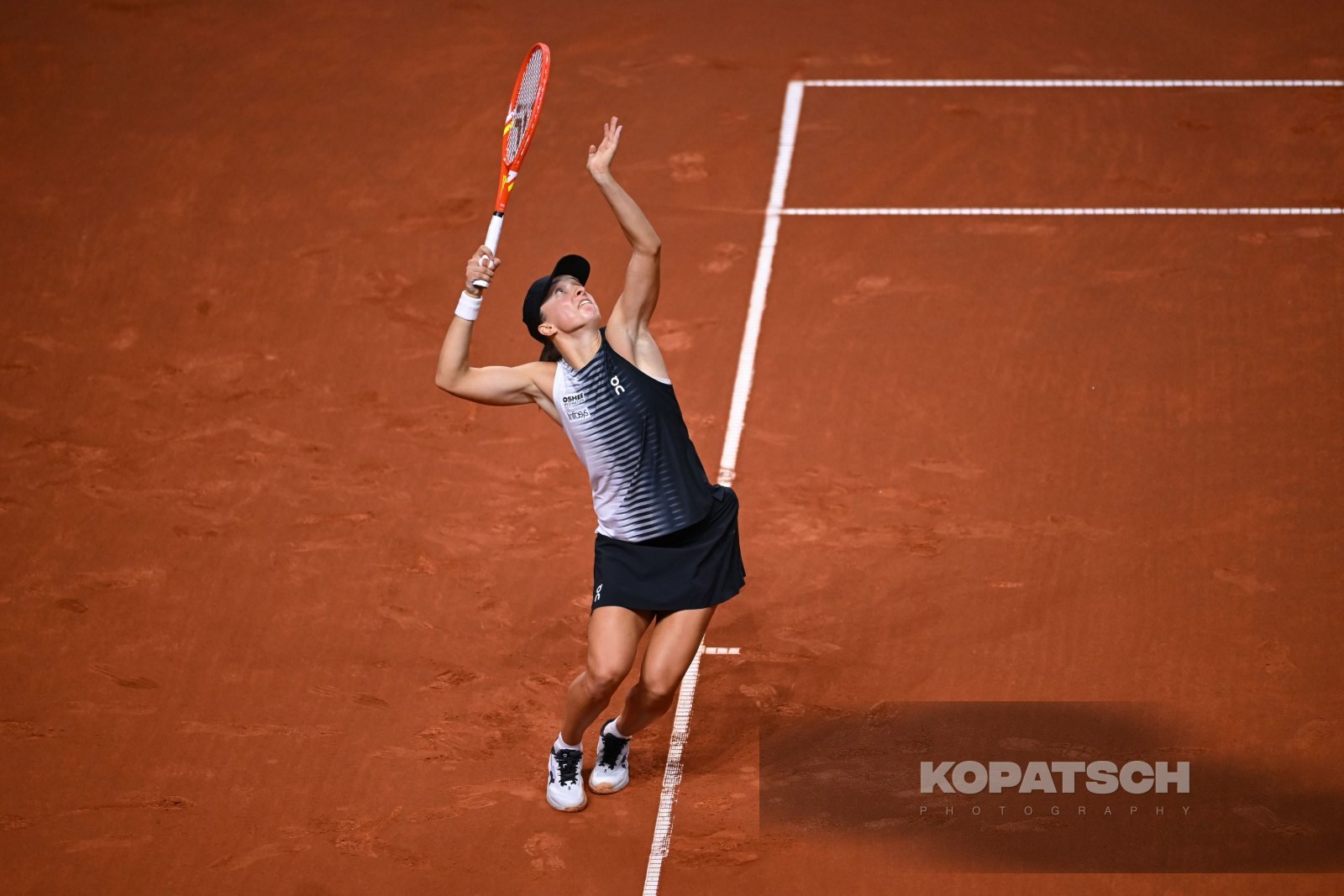 during the Women’s Singles quarterfinal — 2026 Stuttgart PTGP