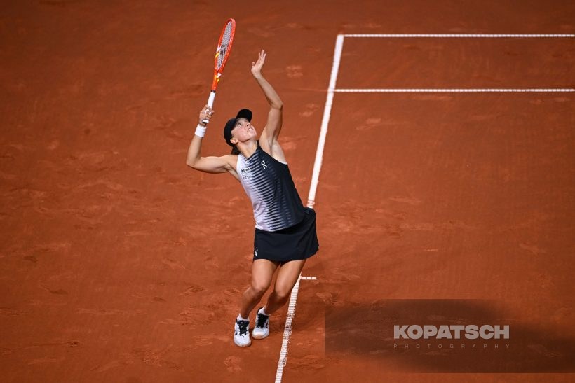 during the Women’s Singles quarterfinal — 2026 Stuttgart PTGP