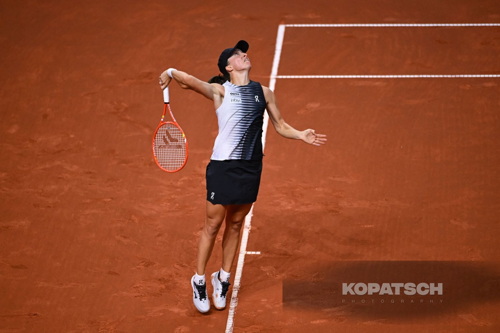 during the Women’s Singles quarterfinal — 2026 Stuttgart PTGP