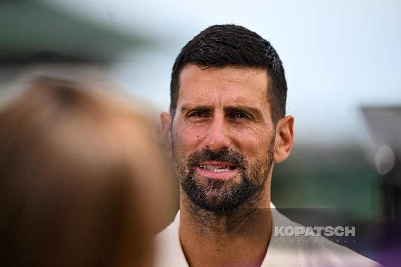 Novak Djokovic of Serbia — 2026 Wimbledon