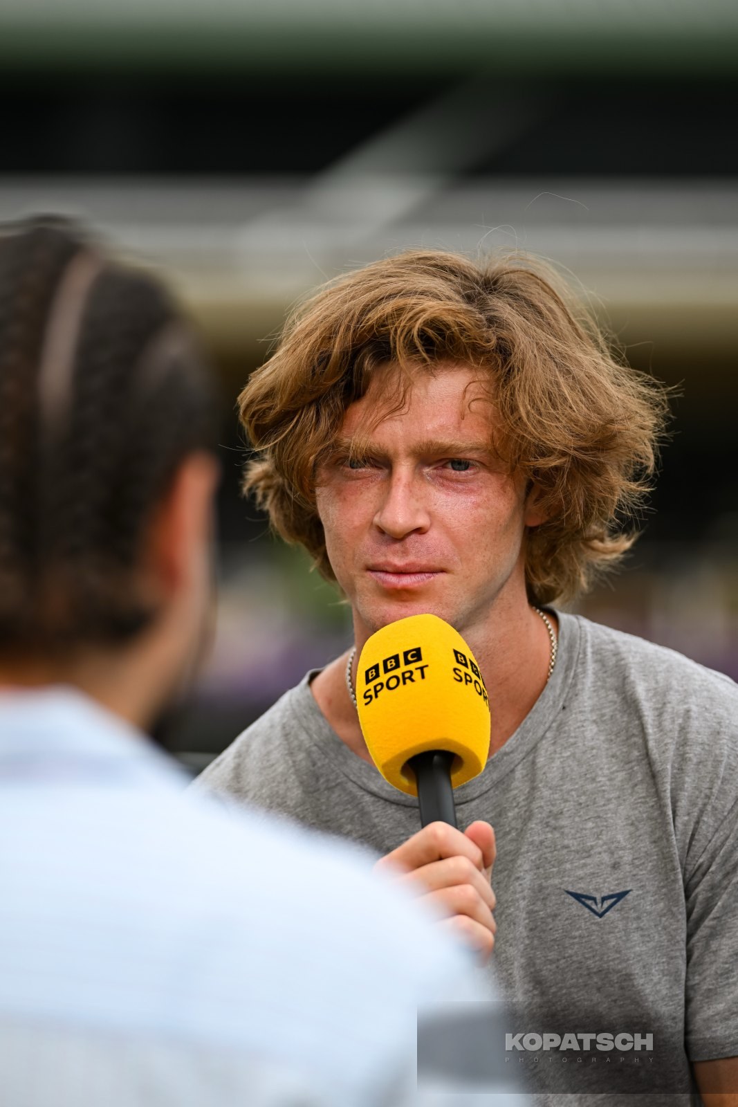 Andrey Rublev of Russia — 2026 Wimbledon