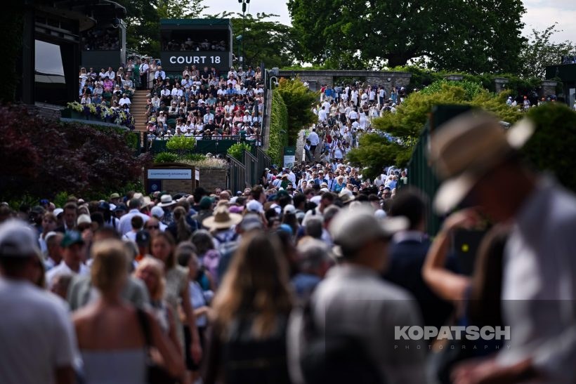 A general view — 2026 Wimbledon