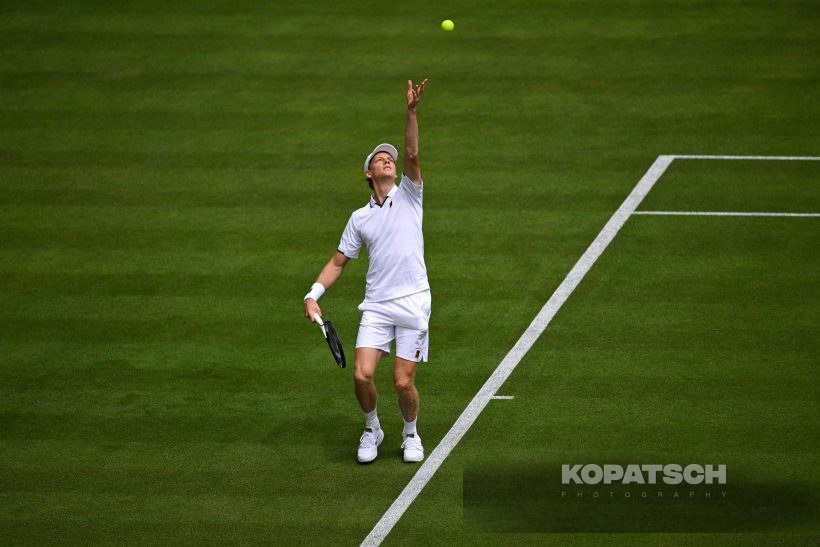 Jannik Sinner of Italy — 2026 Wimbledon