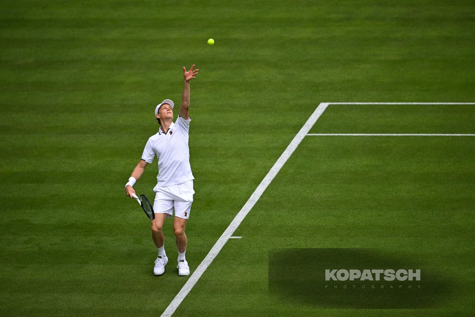 Jannik Sinner of Italy — 2026 Wimbledon