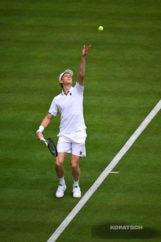 Jannik Sinner of Italy — 2026 Wimbledon