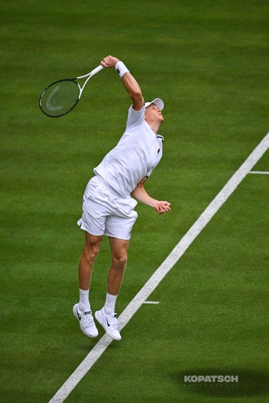 Jannik Sinner of Italy — 2026 Wimbledon