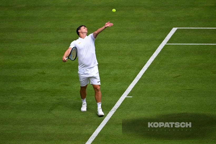 Miomir Kecmanovic of Serbia — 2026 Wimbledon