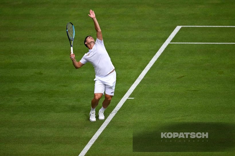 Miomir Kecmanovic of Serbia — 2026 Wimbledon