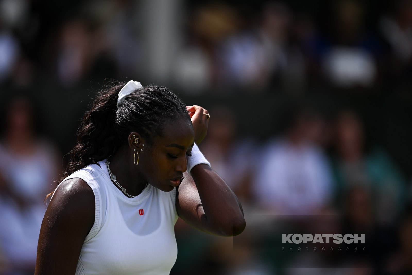 Alycia Parks of the United States — 2026 Wimbledon