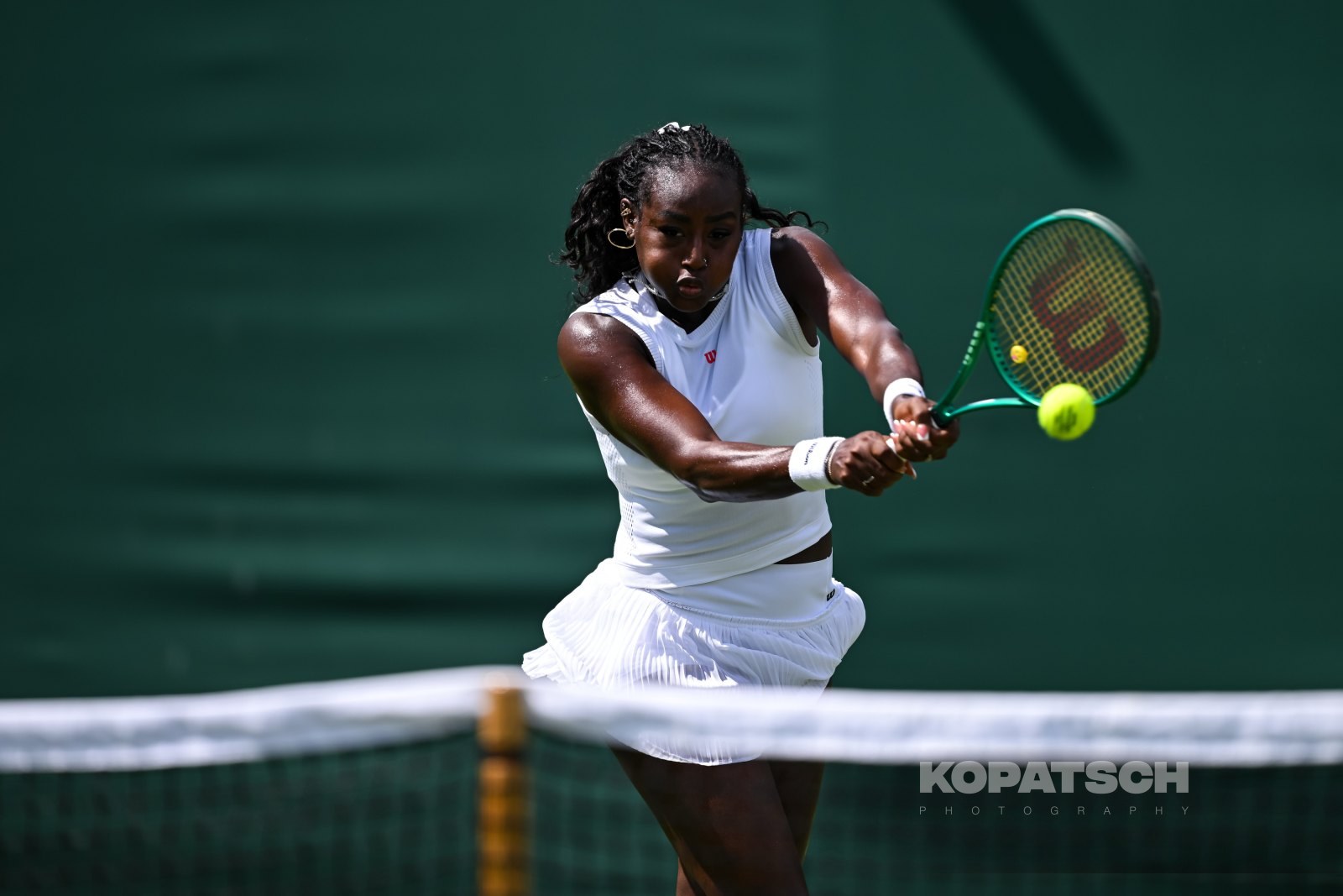 Alycia Parks of the United States — 2026 Wimbledon