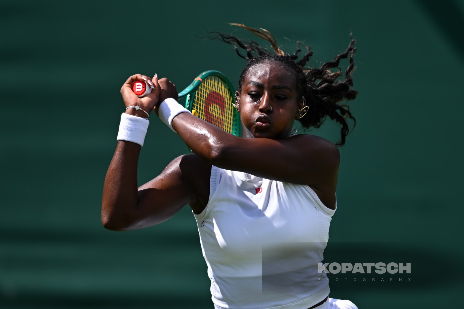 Alycia Parks of the United States — 2026 Wimbledon