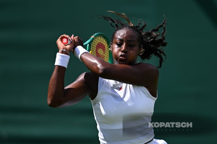 Alycia Parks of the United States — 2026 Wimbledon