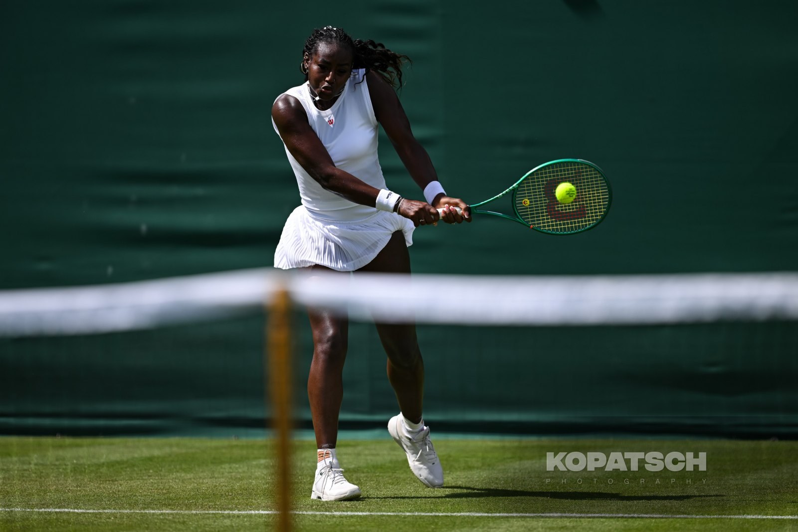 Alycia Parks of the United States — 2026 Wimbledon