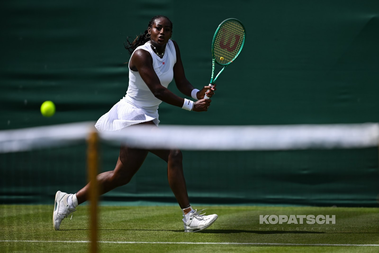 Alycia Parks of the United States — 2026 Wimbledon