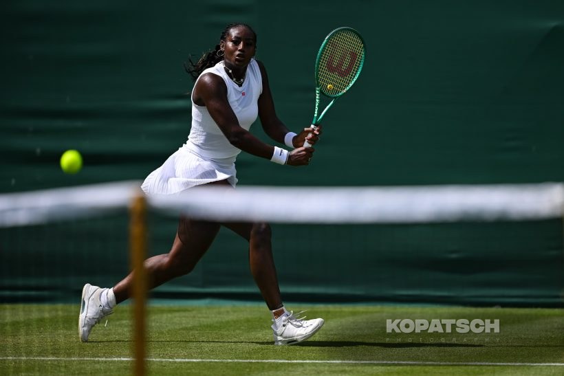 Alycia Parks of the United States — 2026 Wimbledon