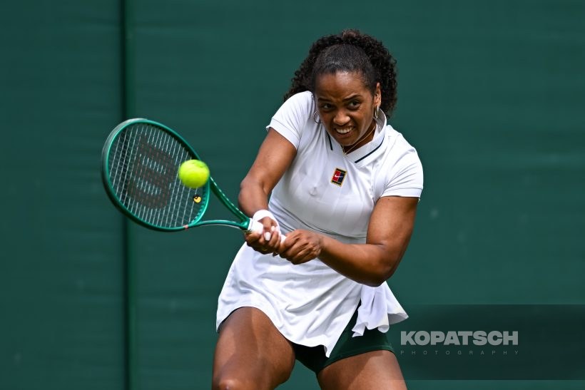Robin Montgomery of the United States — 2026 Wimbledon