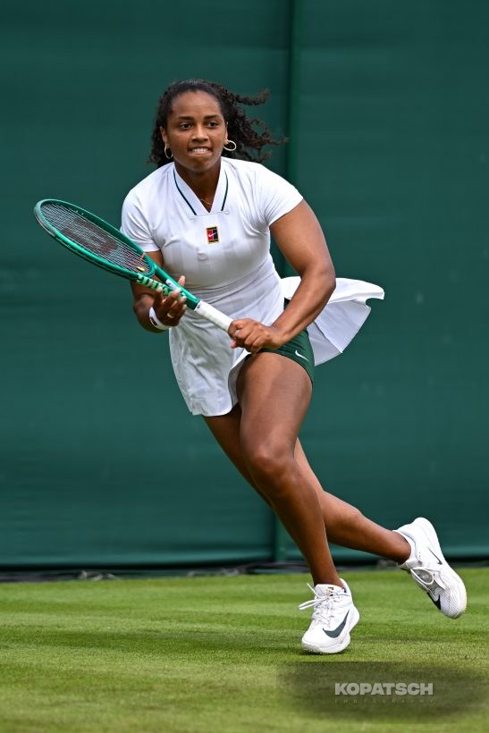 Robin Montgomery of the United States — 2026 Wimbledon