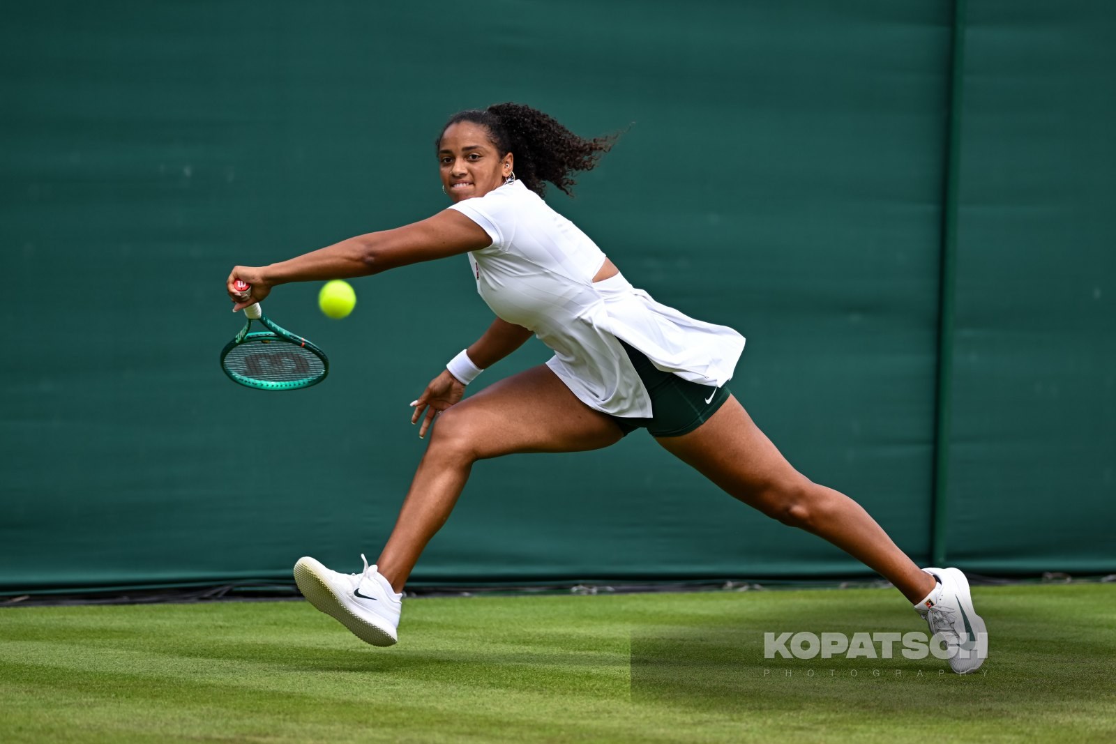 Robin Montgomery of the United States — 2026 Wimbledon