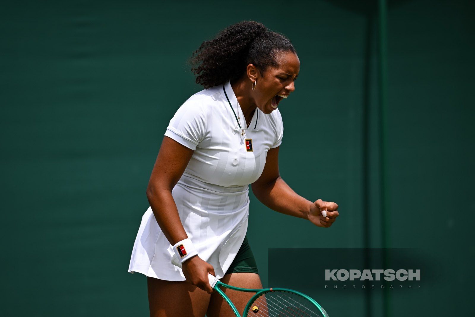 Robin Montgomery of the United States — 2026 Wimbledon