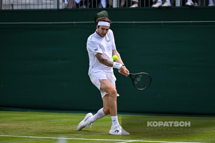 Alexander Bublik of Kazakhstan — 2026 Wimbledon