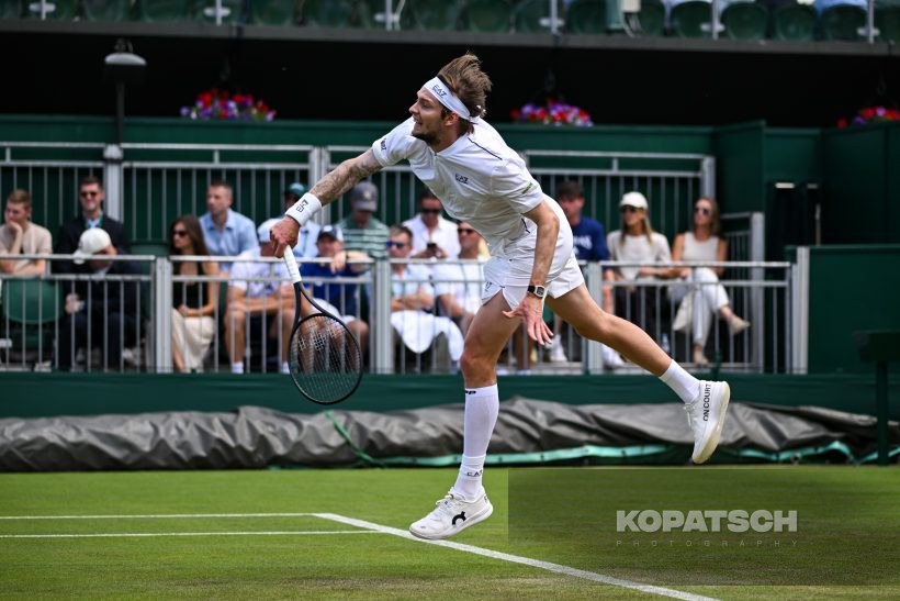 Alexander Bublik of Kazakhstan — 2026 Wimbledon