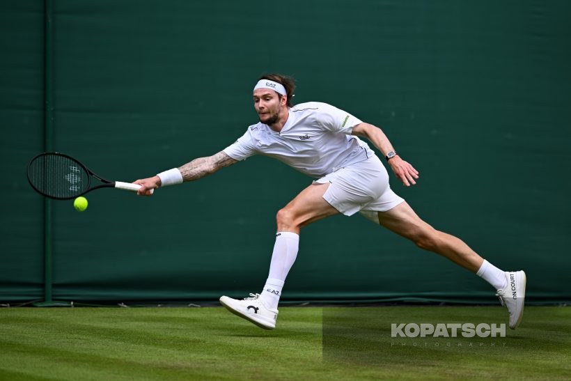 Alexander Bublik of Kazakhstan — 2026 Wimbledon