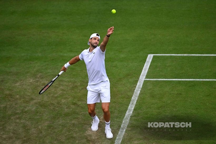 Grigor Dimitrov of Bulgaria — 2026 Wimbledon