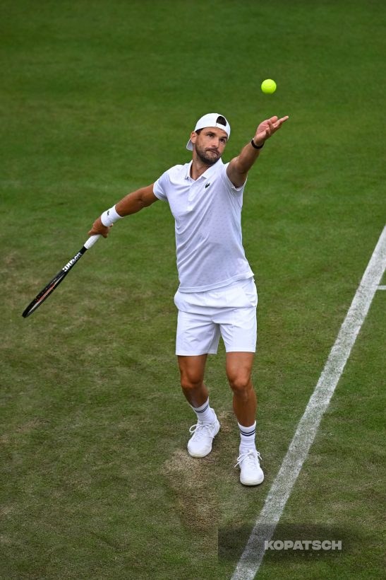 Grigor Dimitrov of Bulgaria — 2026 Wimbledon