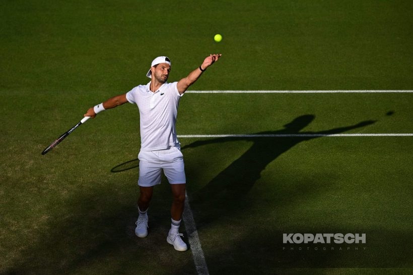 Grigor Dimitrov of Bulgaria — 2026 Wimbledon