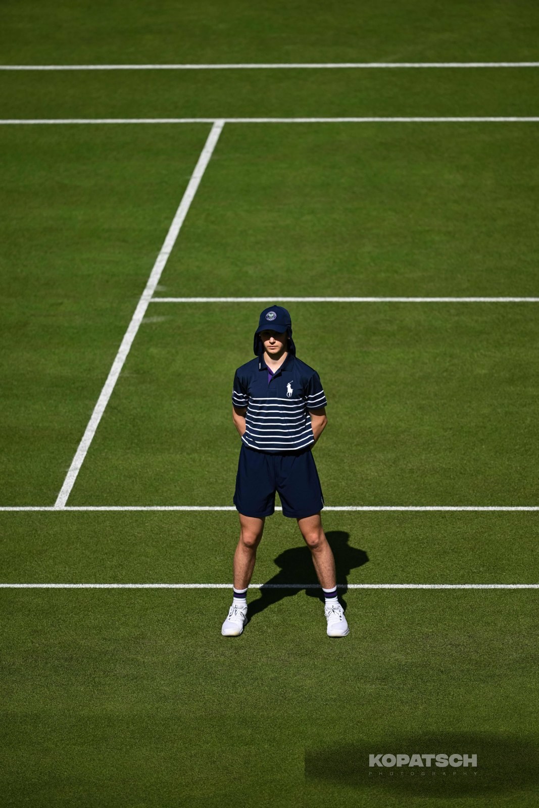 A ballkid — 2026 Wimbledon