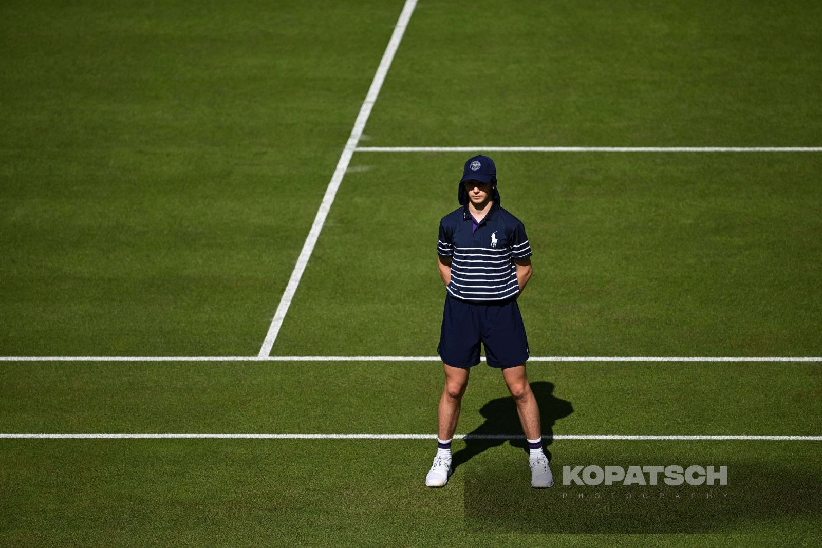A ballkid — 2026 Wimbledon
