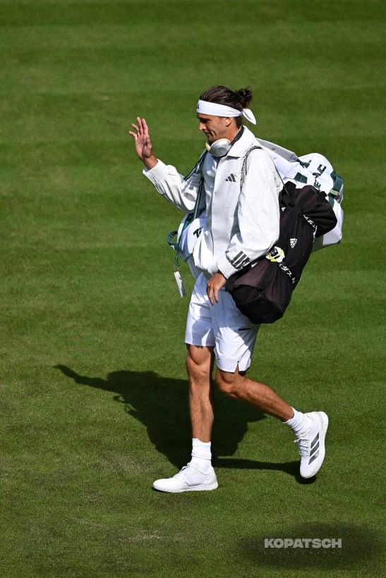 Alexander Zverev of Germany — 2026 Wimbledon