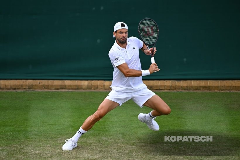 Grigor Dimitrov of Bulgaria — 2026 Wimbledon
