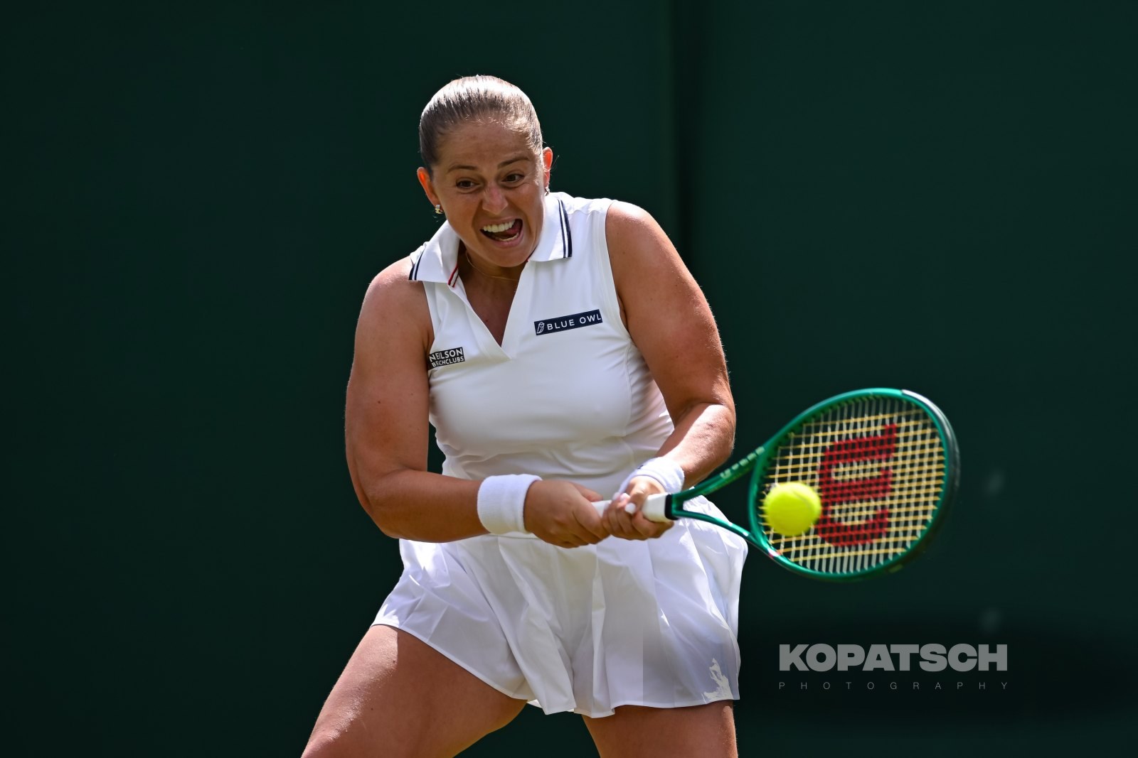 Jelena Ostapenko of Latvia — 2026 Wimbledon