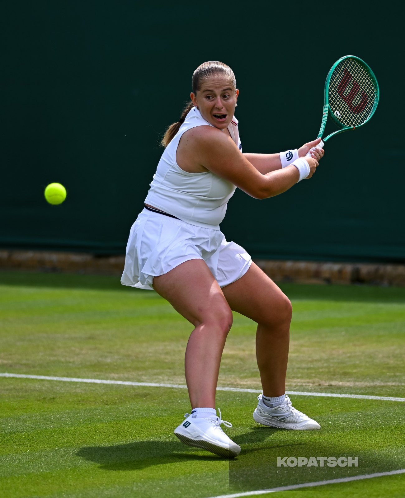 Jelena Ostapenko of Latvia — 2026 Wimbledon