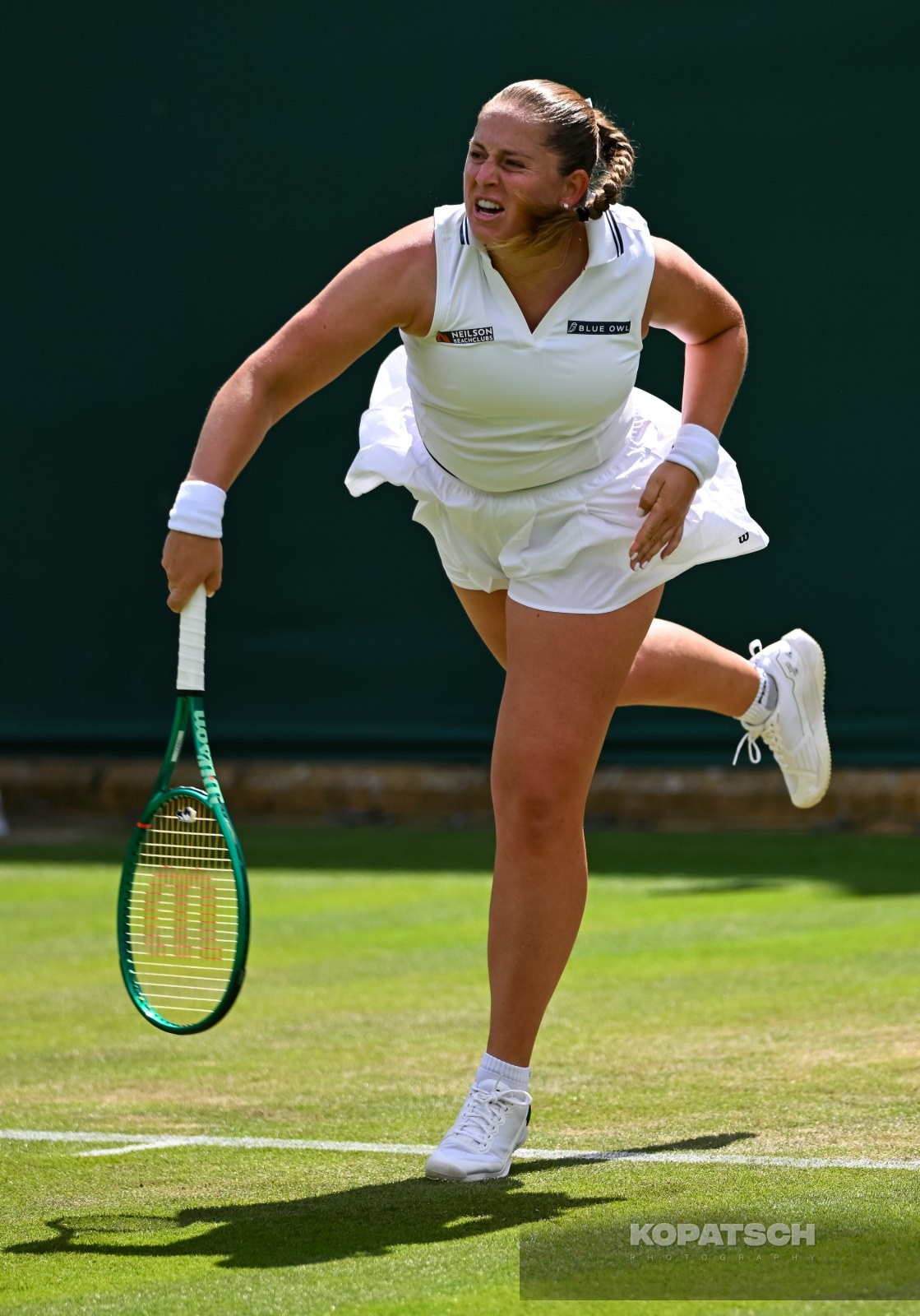 Jelena Ostapenko of Latvia — 2026 Wimbledon