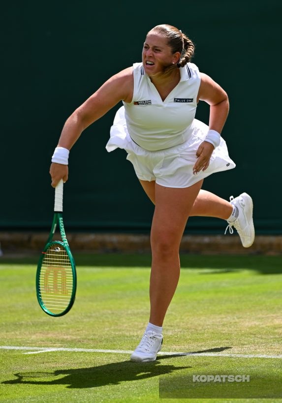 Jelena Ostapenko of Latvia — 2026 Wimbledon
