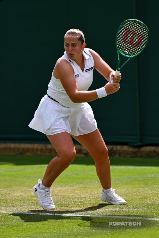 Jelena Ostapenko of Latvia — 2026 Wimbledon