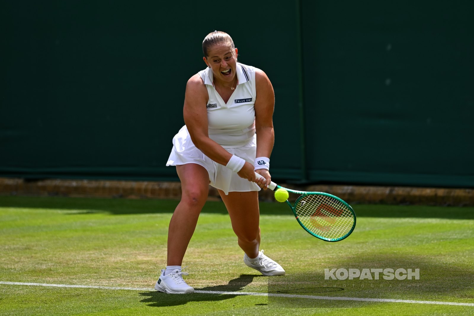 Jelena Ostapenko of Latvia — 2026 Wimbledon