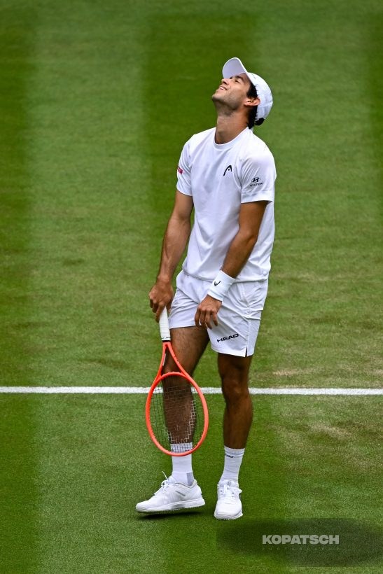 Nuno Borges of Portugal — 2026 Wimbledon